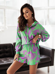 Trish Printed Short Set