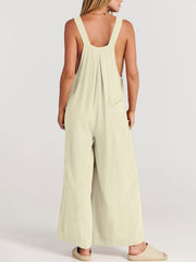 Oma Cotton/Linen One-piece Overalls