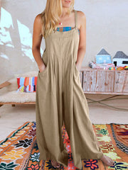 Oma Cotton/Linen One-piece Overalls
