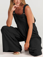 Oma Cotton/Linen One-piece Overalls