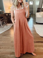 Oma Cotton/Linen One-piece Overalls