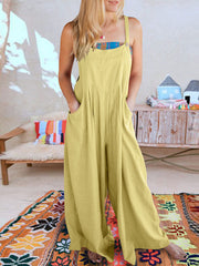 Oma Cotton/Linen One-piece Overalls