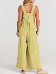 Oma Cotton/Linen One-piece Overalls