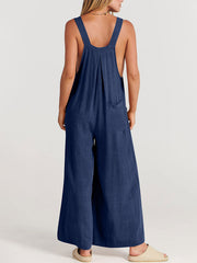 Oma Cotton/Linen One-piece Overalls