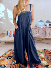 Oma Cotton/Linen One-piece Overalls
