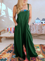 Oma Cotton/Linen One-piece Overalls