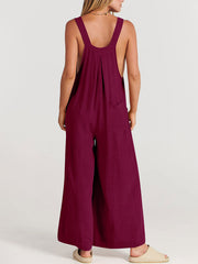 Oma Cotton/Linen One-piece Overalls
