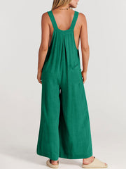 Oma Cotton/Linen One-piece Overalls