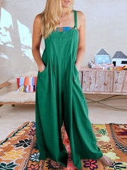 Oma Cotton/Linen One-piece Overalls
