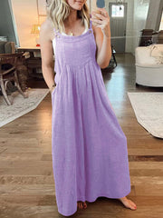 Oma Cotton/Linen One-piece Overalls