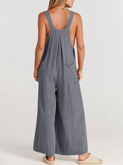 Oma Cotton/Linen One-piece Overalls
