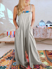 Oma Cotton/Linen One-piece Overalls