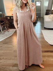 Oma Cotton/Linen One-piece Overalls