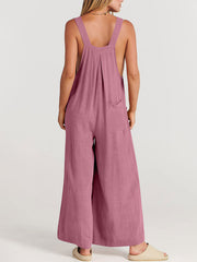 Oma Cotton/Linen One-piece Overalls