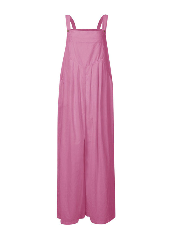 Oma Cotton/Linen One-piece Overalls