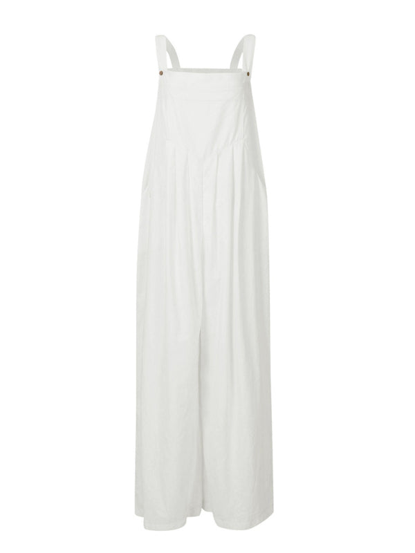 Oma Cotton/Linen One-piece Overalls
