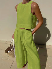 Ziare Two-piece Pants Set