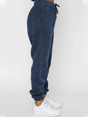 Me Time Corduroy Pullover Long Sleeve Two-piece Set