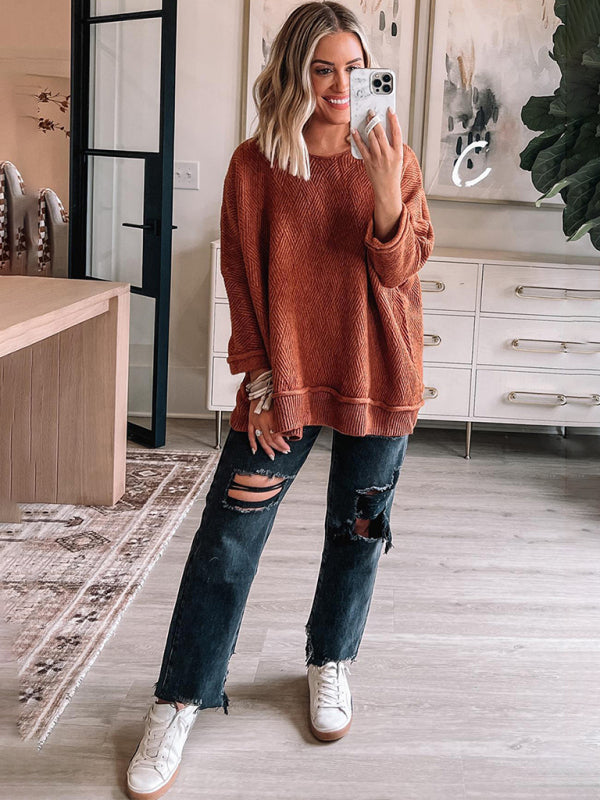 Ugly Betty Pullover Loose  Sweatshirt