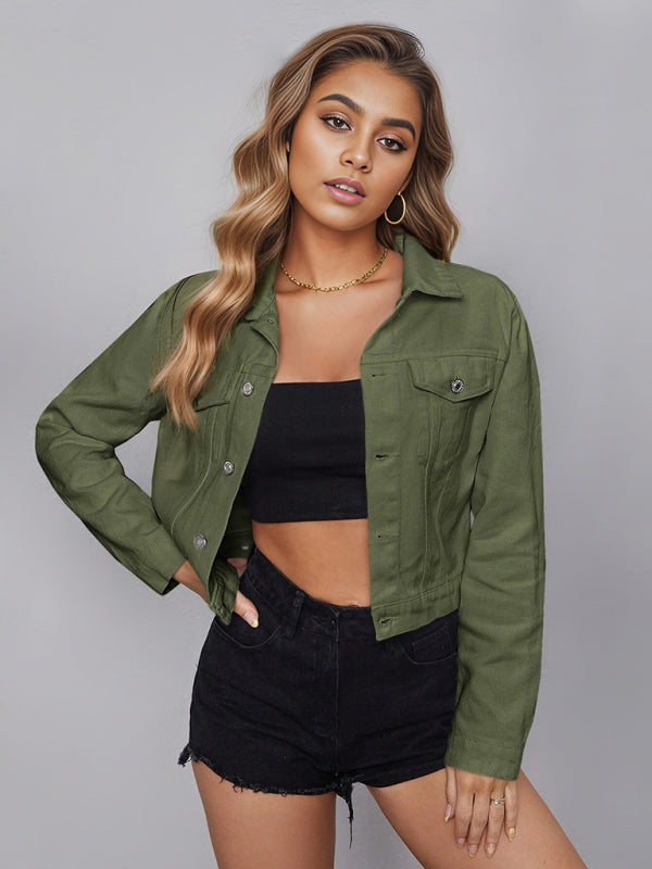 Easy Tease Denim Short Jacket