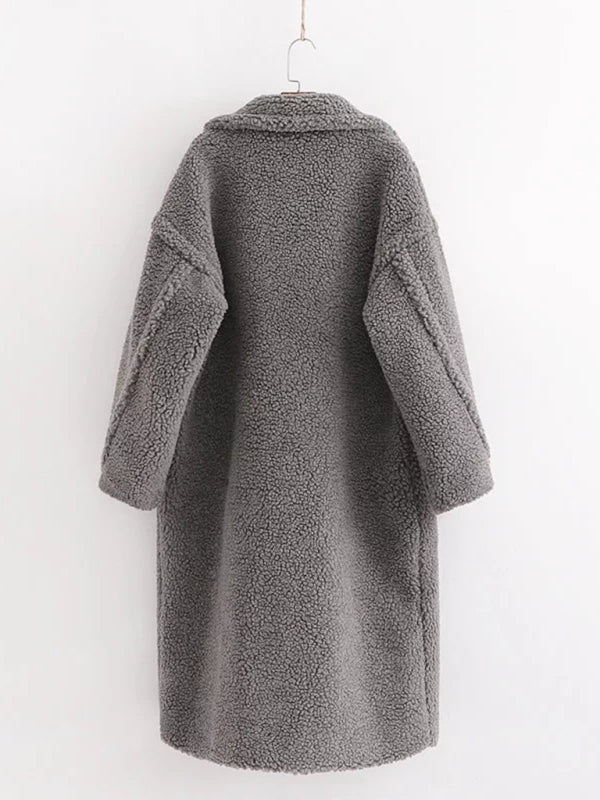 Meagan Lambswool Teddy Fur Coat