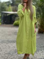 Nerissa Long Button Down Dress